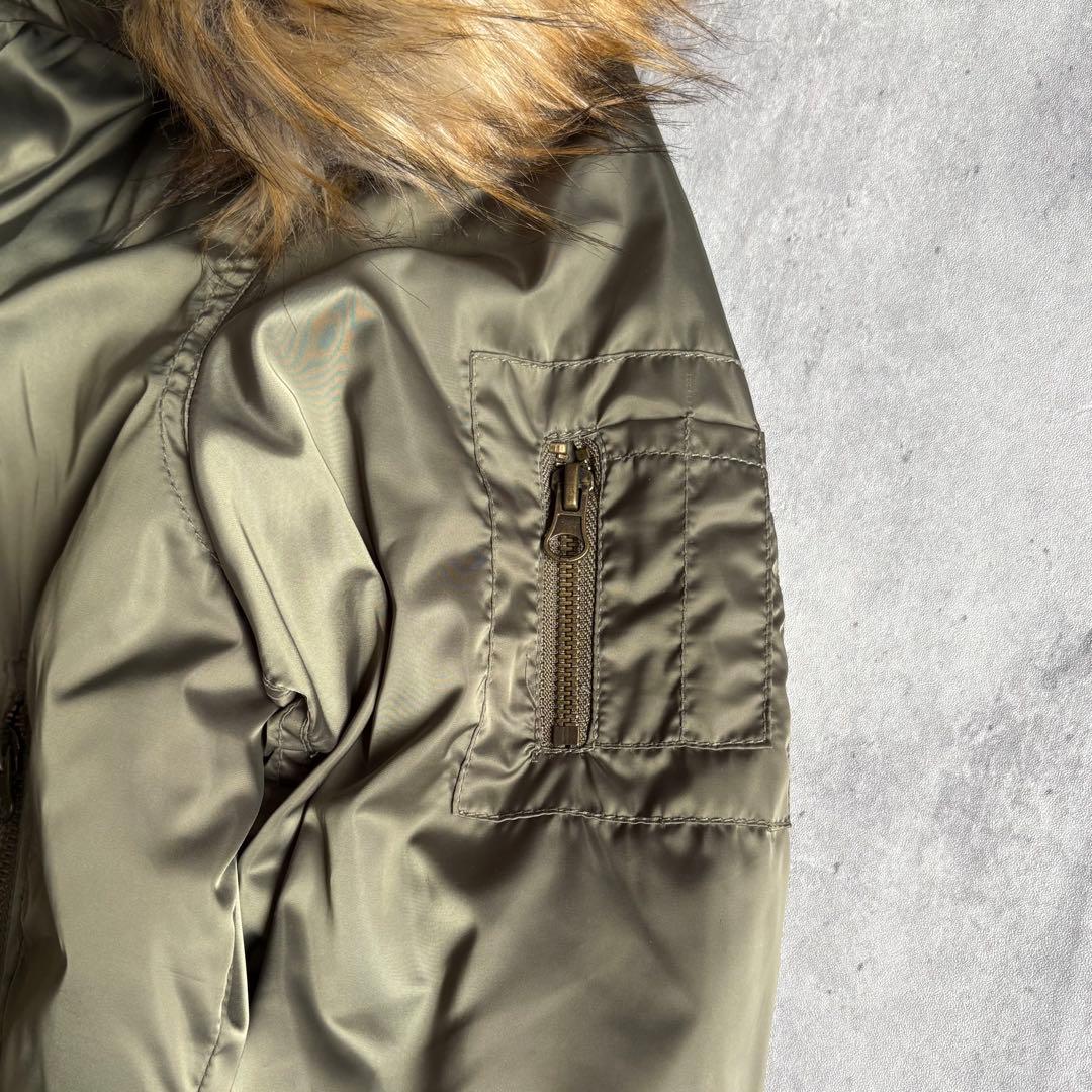 【00s archive】N-2B フライトジャケット　ファー付　y2k お兄系