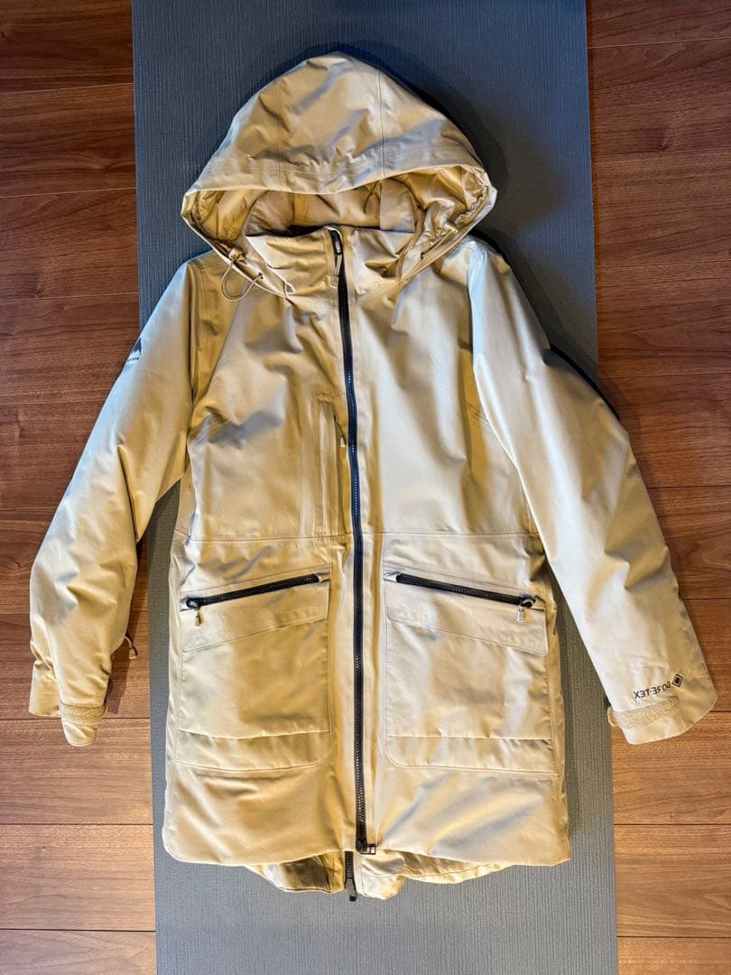 BURTON バートンスノーボードウェアGORE-TEXレディース　ベージュ S