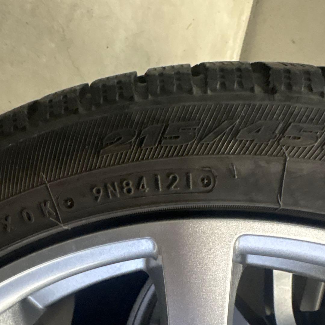 k-kichi①215/45R17スタッドレス