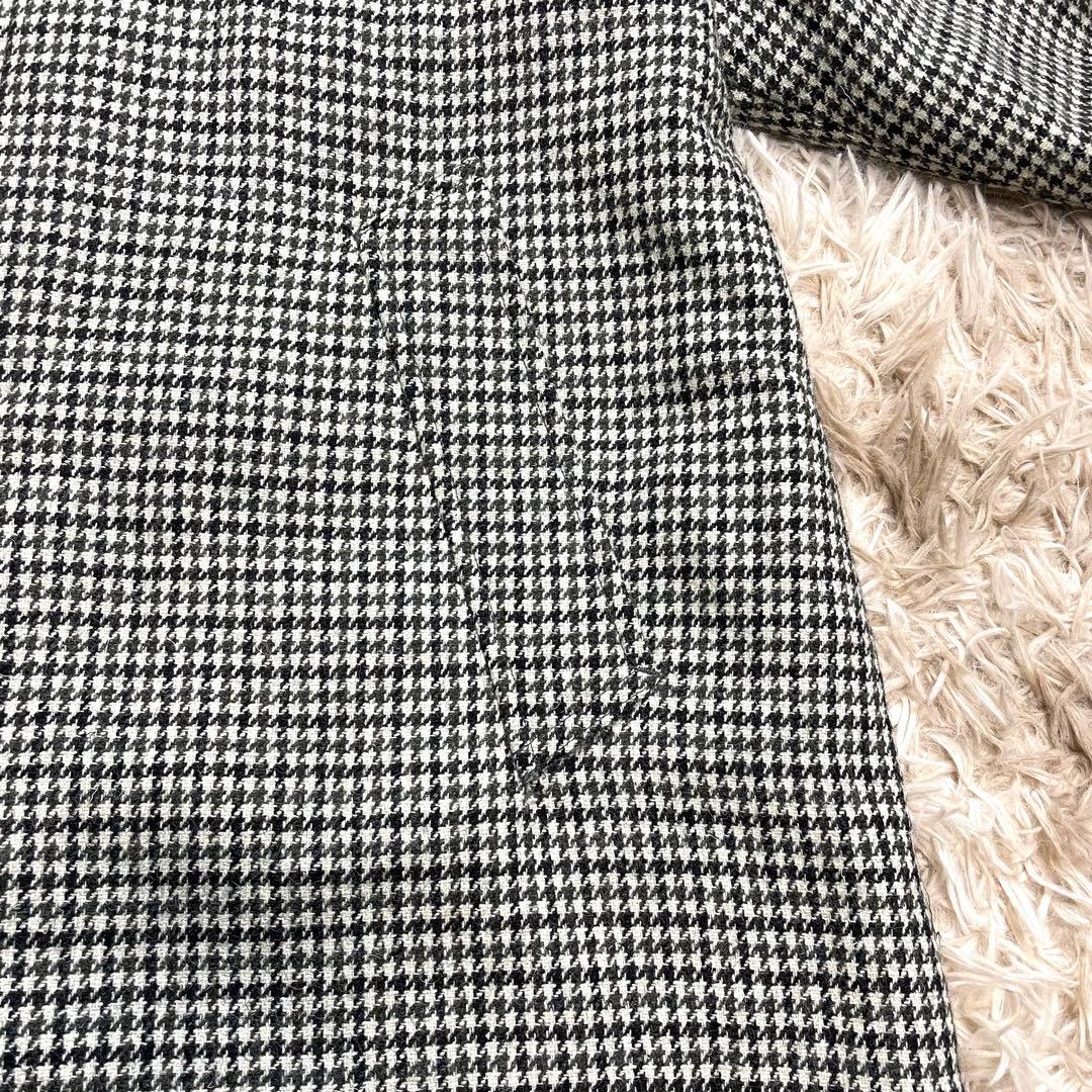 美品　J.PRESS LOVAT ステンカラーコート　千鳥格子　メンズ　ロバット