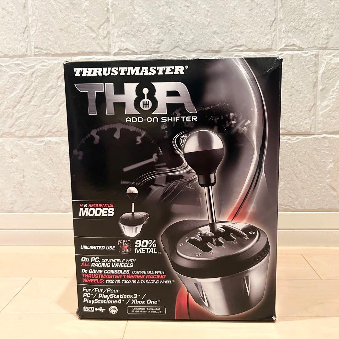【動作OK美品】Thrustmaster TH8A Add-On Shifter