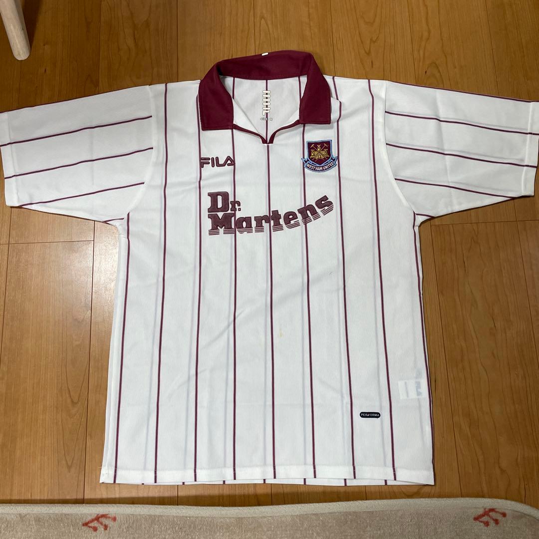 サッカーユニフォーム ウエストハム Mサイズ - メルカリ