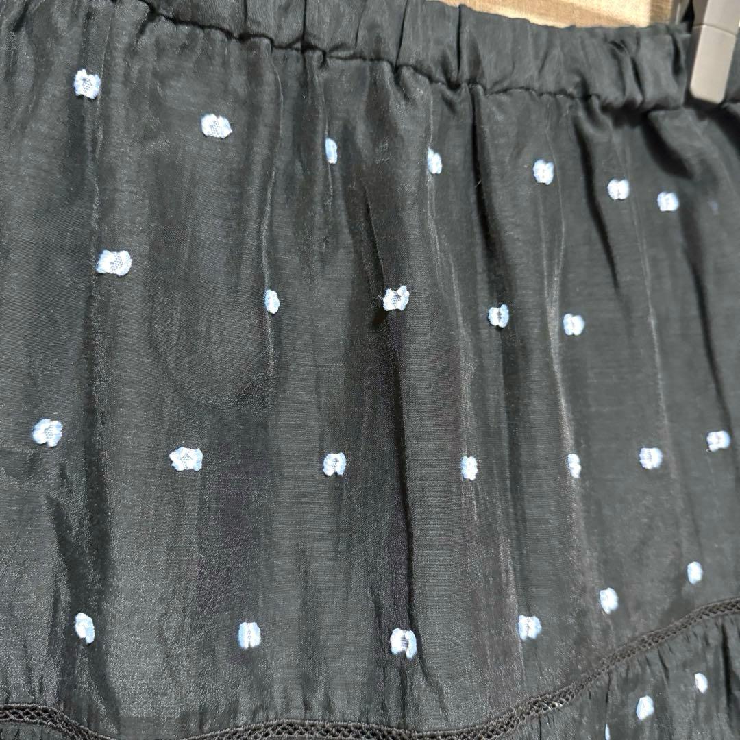 ★限定タイムセール★♡UNITEDARROWS♡定3.2 2トーンドットスカート