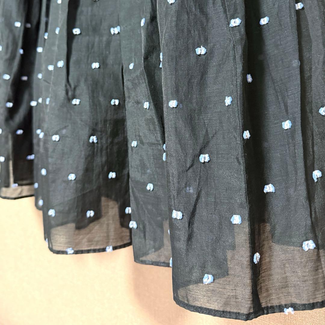 ★限定タイムセール★♡UNITEDARROWS♡定3.2 2トーンドットスカート