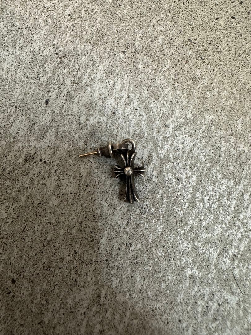 クロムハーツ CHクロスベビーファットドロップイヤリング(ピアス)