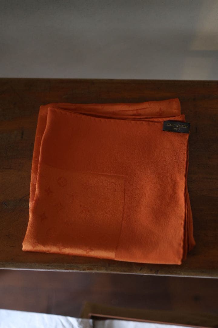 【新品】ルイヴィトン 大判スカーフ《カレ・モナコ》90cm モノグラム シルク