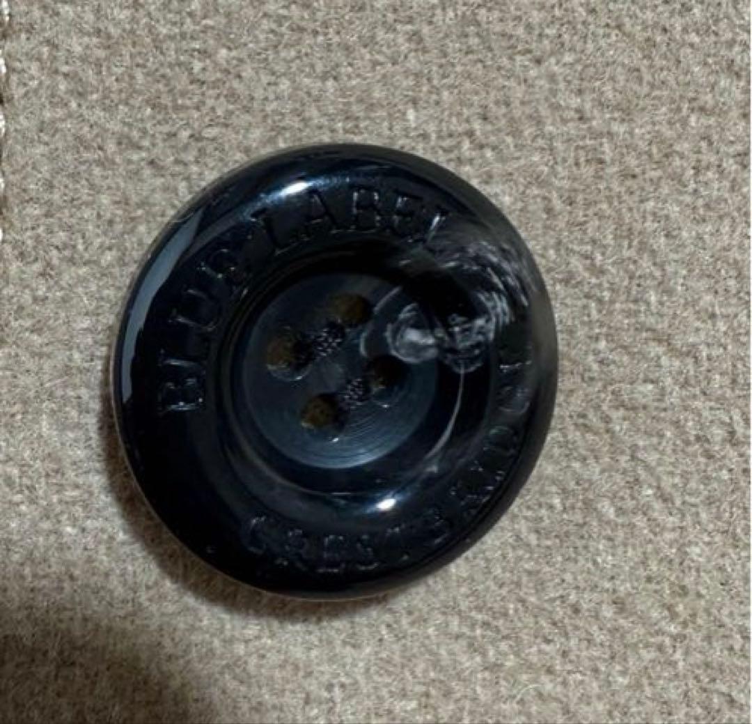 美品　ブルーレーベルクレストブリッジ ロングコート メガチェック キャメル　38