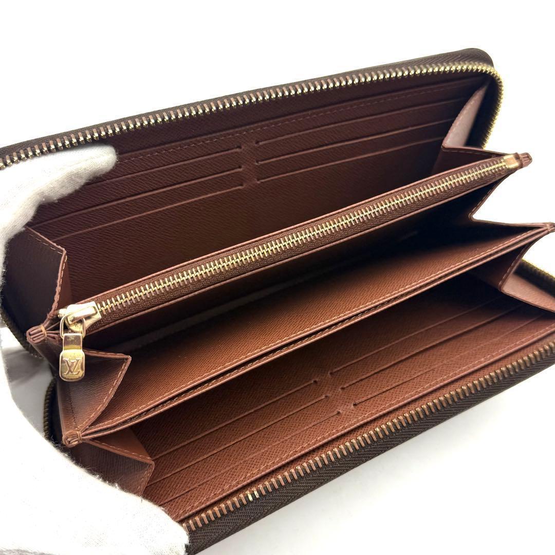 【極上美品】新型 ルイヴィトン モノグラム ジッピーウォレット 長財布
