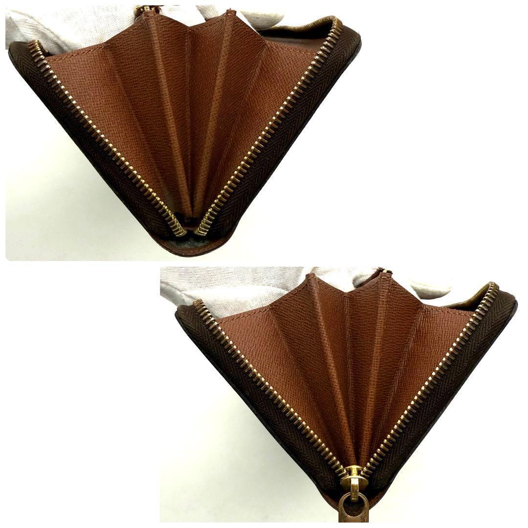 【極上美品】新型 ルイヴィトン モノグラム ジッピーウォレット 長財布