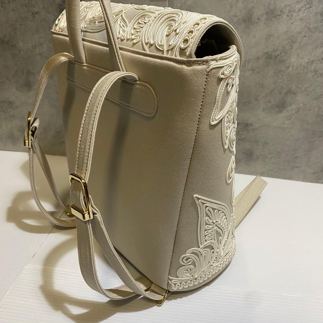 【未使用】岩佐　IWASA コード刺繍エレガントリュック