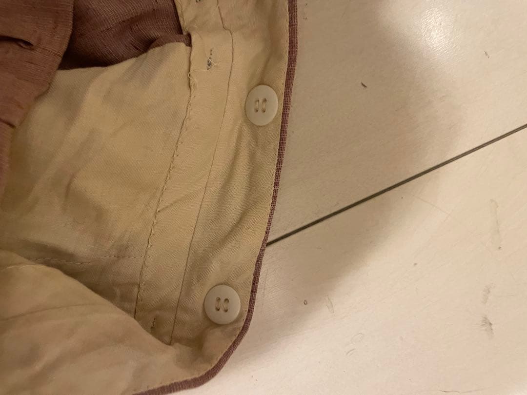 50sカスリ柄スラックス　ロカビリー