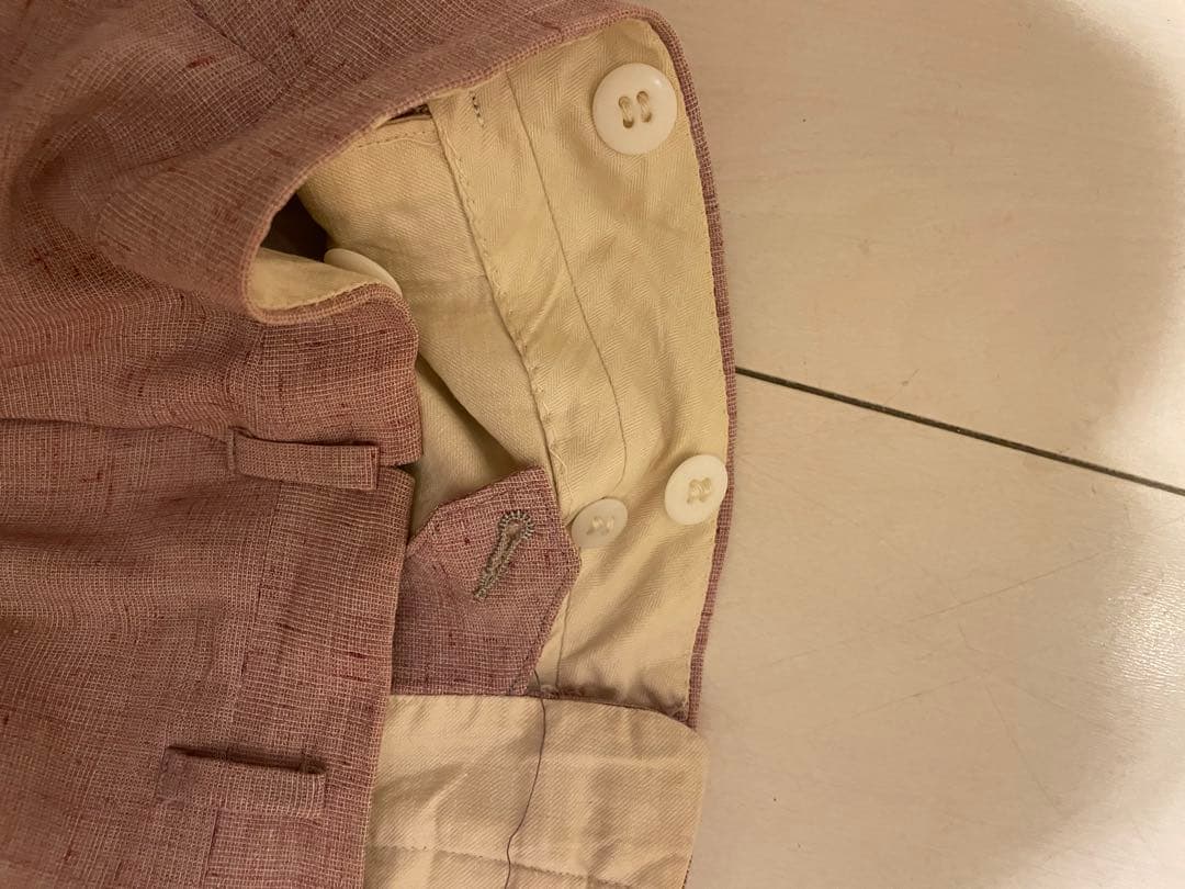 50sカスリ柄スラックス　ロカビリー