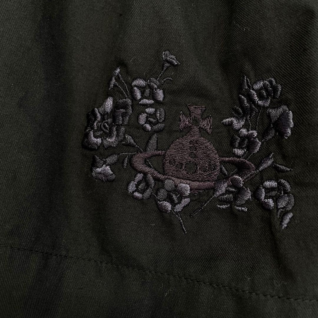 ヴィヴィアンウエストウッド　レッドレーベル　変形ラップワンピース　オーブ刺繍