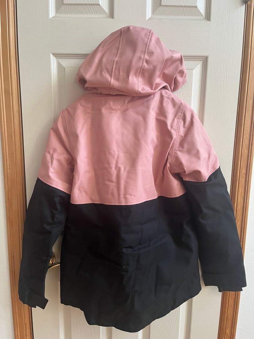 ピンク/黒ジャケット➕ワインレッドパンツセット