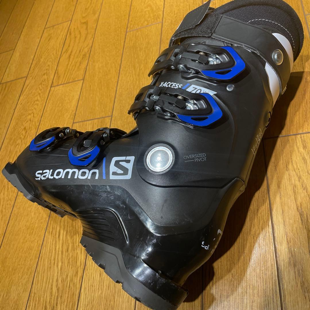 幅広salomonサロモンXACCESS70WIDE 26.0-26.5cm初級
