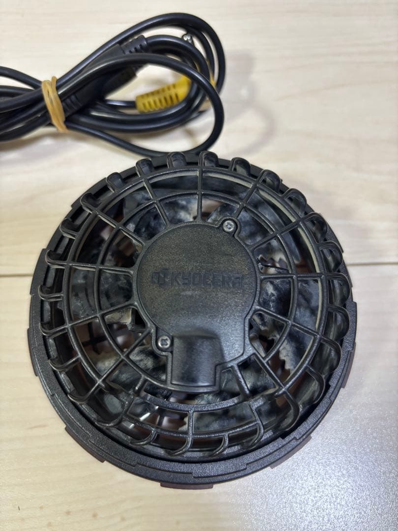 バートルエアークラフト　ファン　バッテリー12V、充電器2個セット