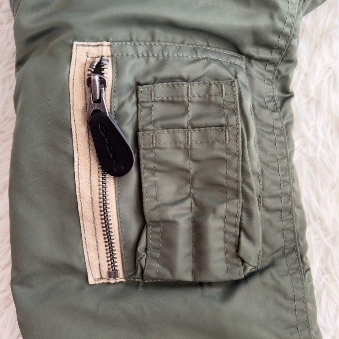 人気✨AVIREX✨N-3B COMMERCIAL フライトジャケット L