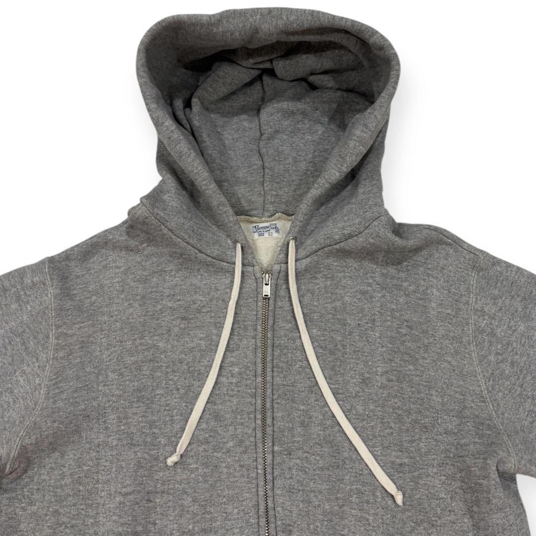 美品○フェローズ 吊り編みスウェット フルジップパーカー 42 XL