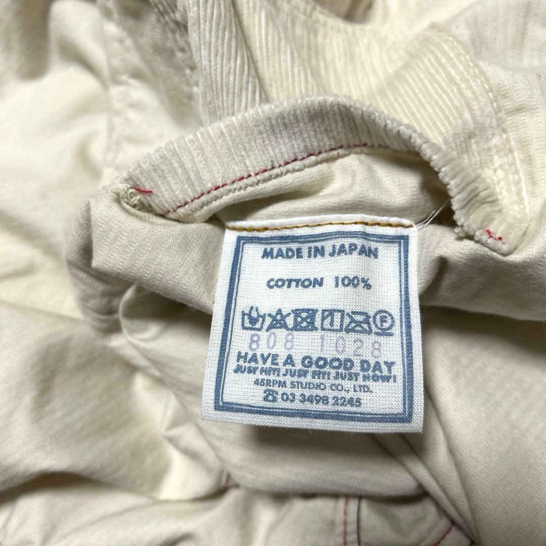 美品 45R くてくてコーデュロイの908シャケット ベージュ - メルカリ