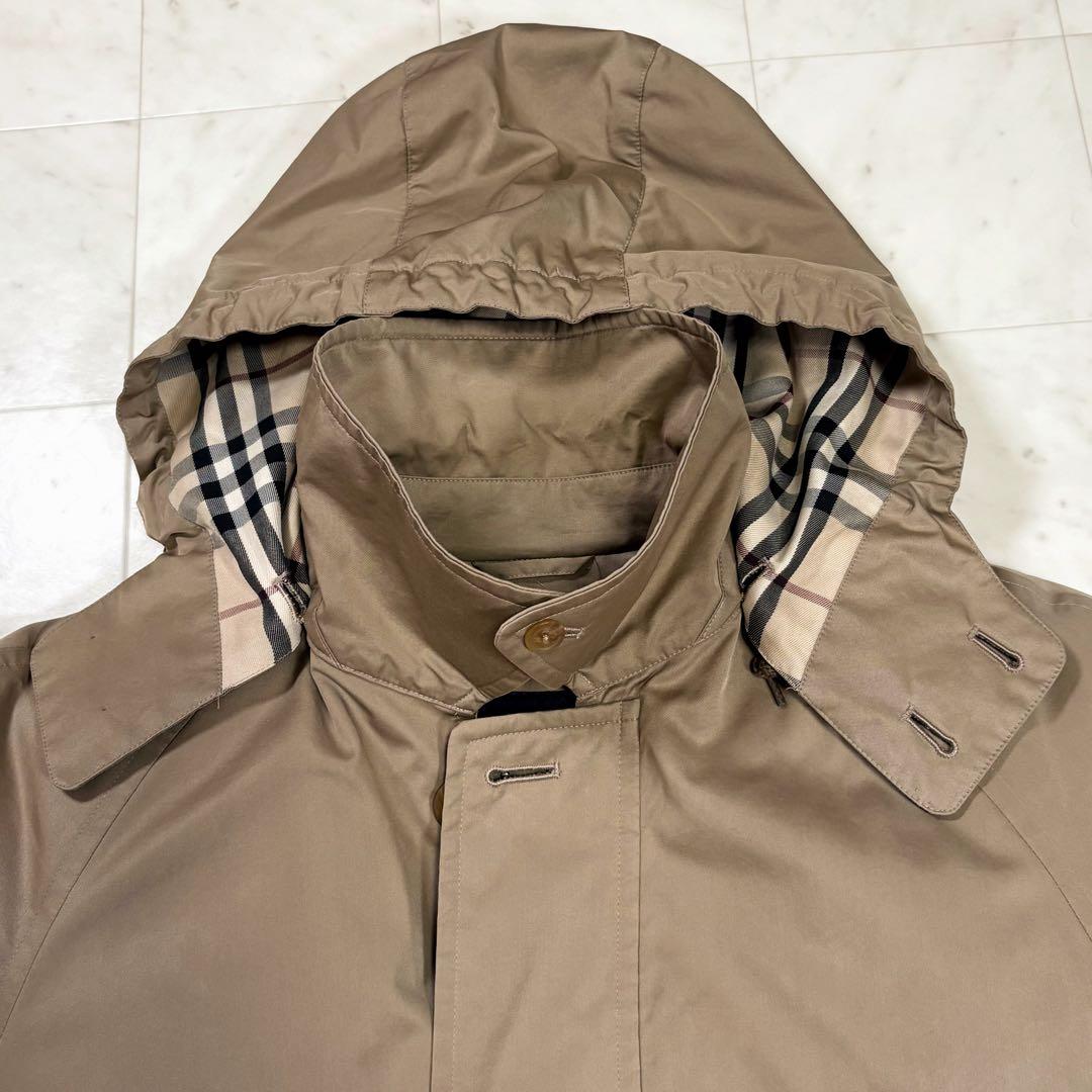 ✨美品✨Burberry 3wayダウンコート　ステンカラーコートノバチェック