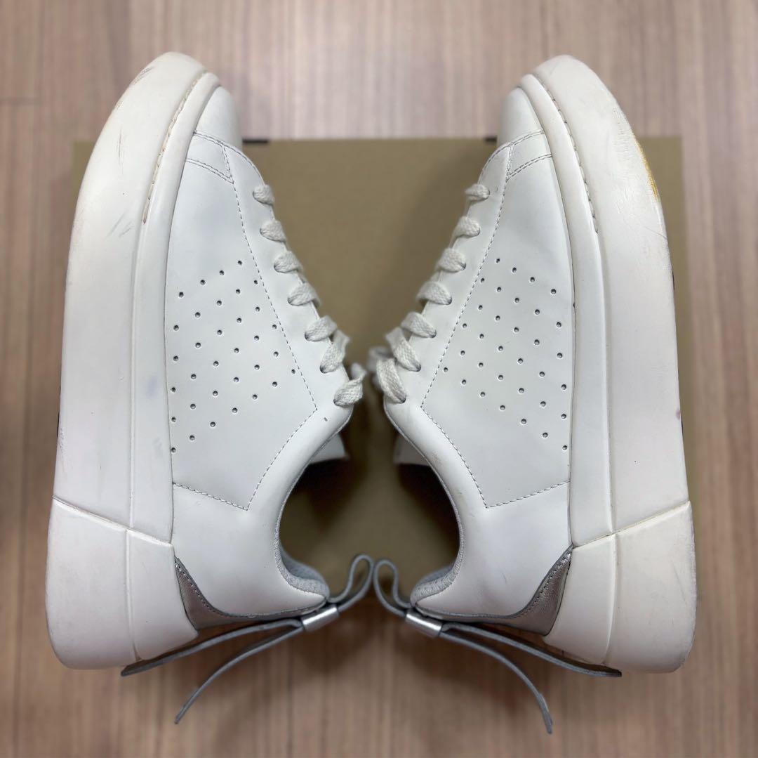 レッドヴァレンティノ ボウウォーク レザー スニーカー 厚底