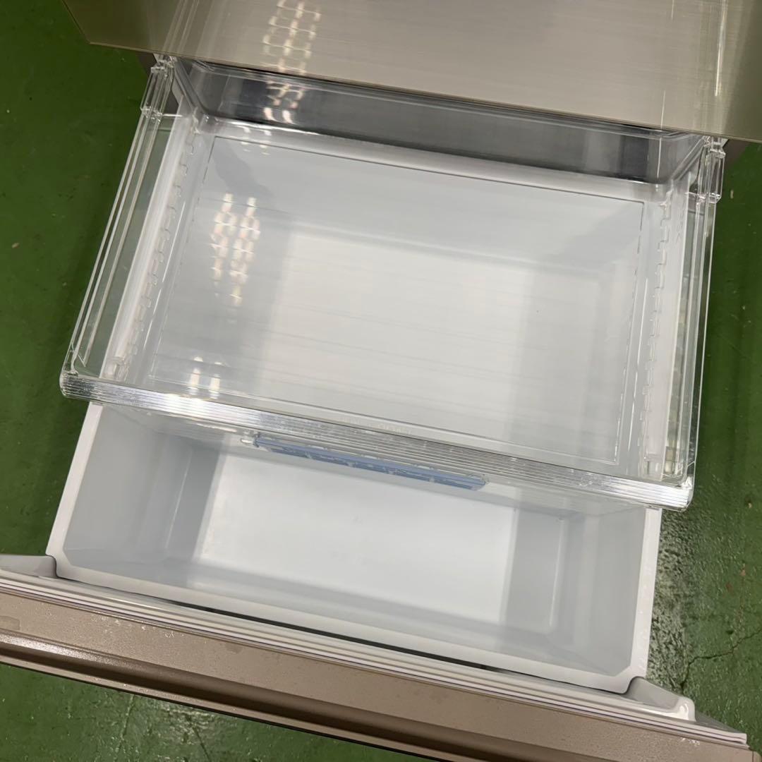 91 パナソニック　大型冷蔵庫　406L 400L強　小型　家庭用　自動製氷