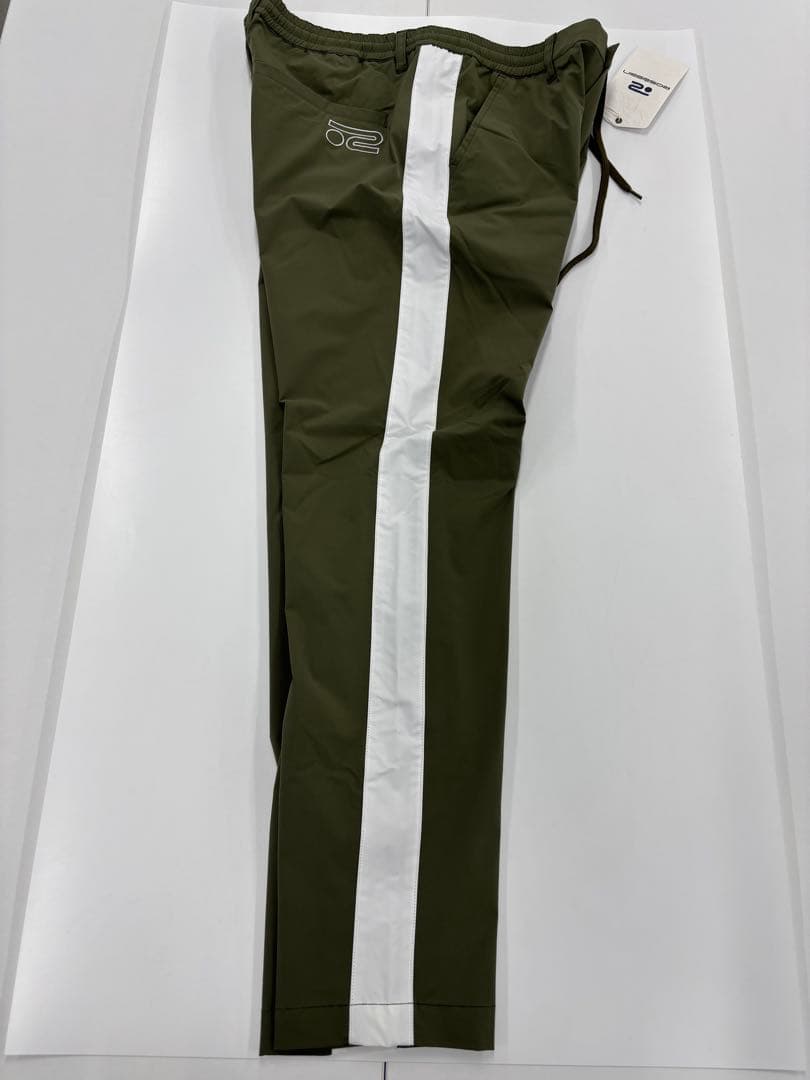 新品！ロサーセン　ゴルフ　オリーブ サイドストライプ メンズパンツ　82