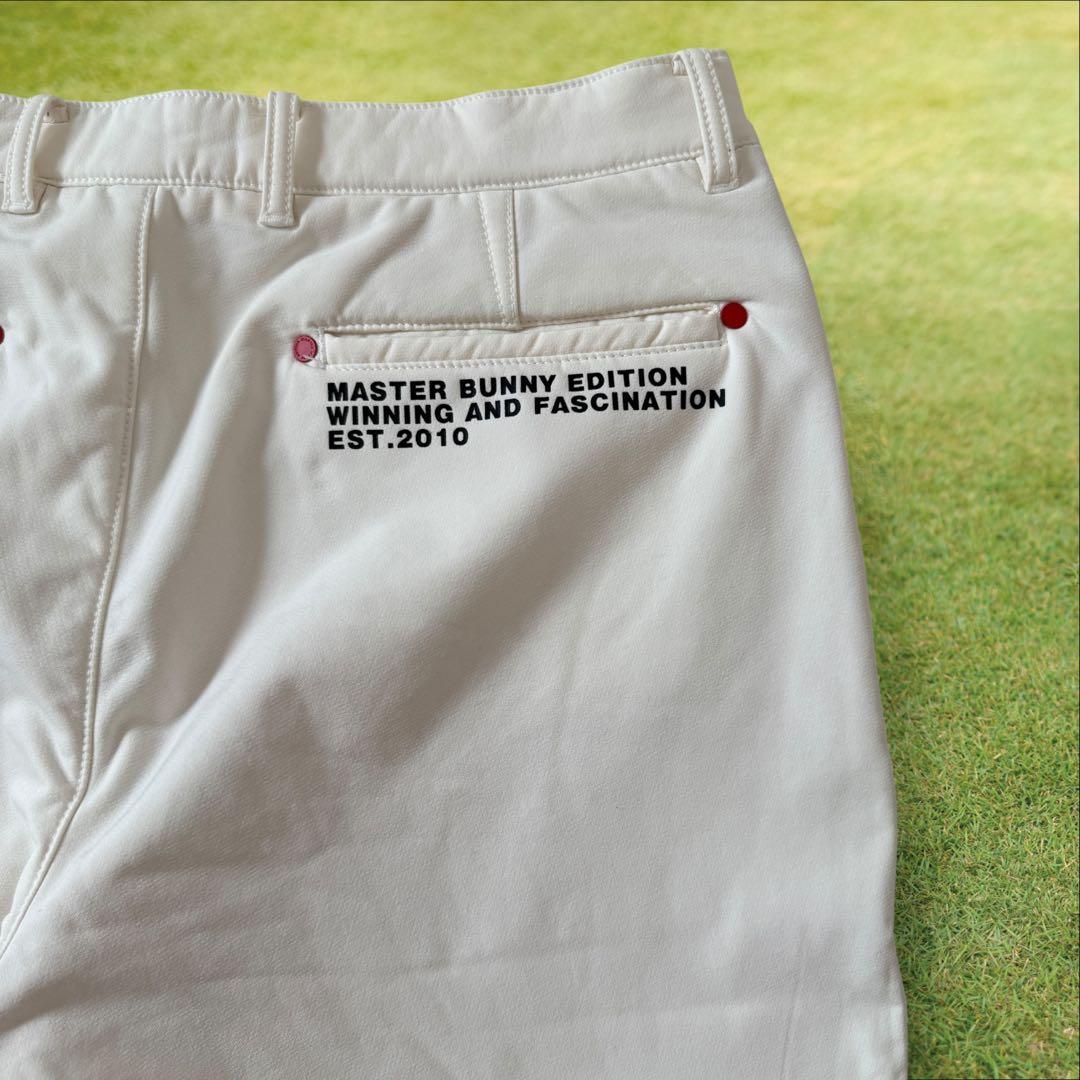 裏起毛　マスターバニー　パンツ　6 XL 白　ホワイト　暖パン　防寒　秋冬