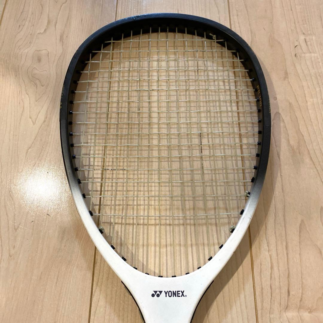 ヨネックス BORON テニスラケット 軟式 白 黒