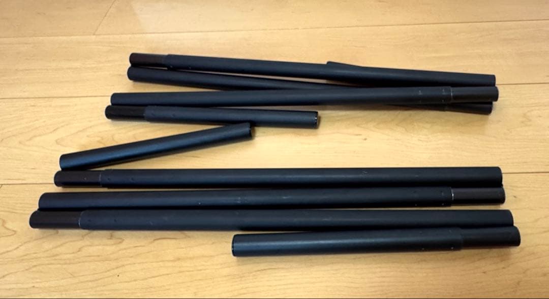 キャンパル ogawa オガワ コット　ハイ＆ローコットワイド チャコールグレー