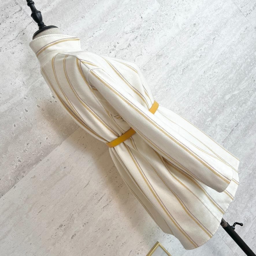 極美品★LOROPIANA★最高級カシミヤ★レザーベルト★リバーシブルコート