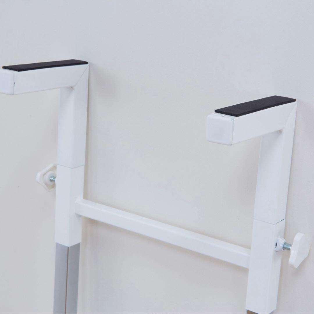 みかんさま専用】ニトリ 突っ張り式ランドリーラック ホワイト - メルカリ