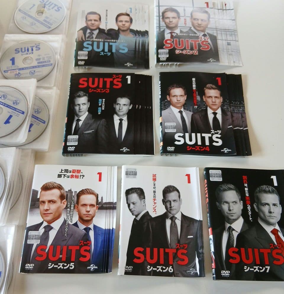 海外ドラマ DVD SUITS スーツ シーズン1～シーズン7 54本セット - メルカリ