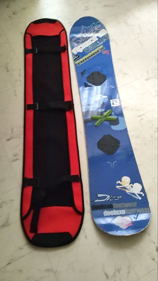 スノーボード・シューズ・ビンディングの3点セット ボードカバー付き