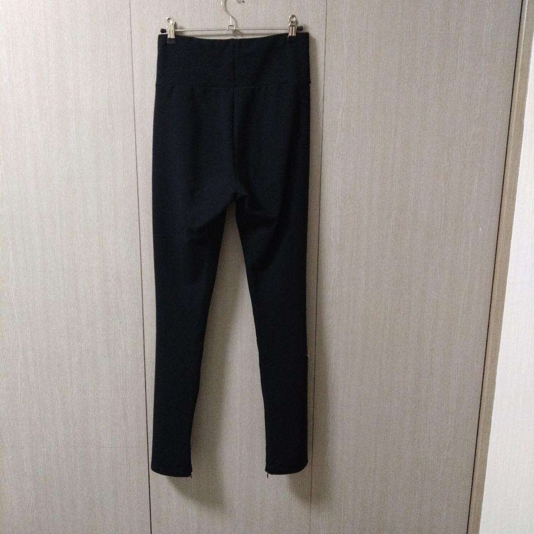 Deuxieme Classe ジップ レギンスパンツ ブラック 34