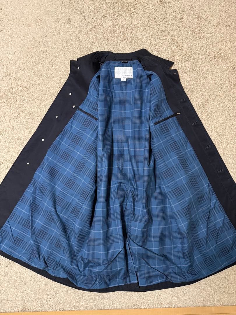 ナナミカ 2L Cotton GORE-TEX Balmacaan Coat L