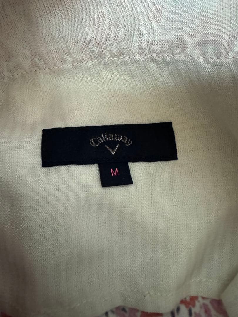 Callaway ピンク ポロシャツ Lサイズ キャロウェイ花柄スカートMサイズ