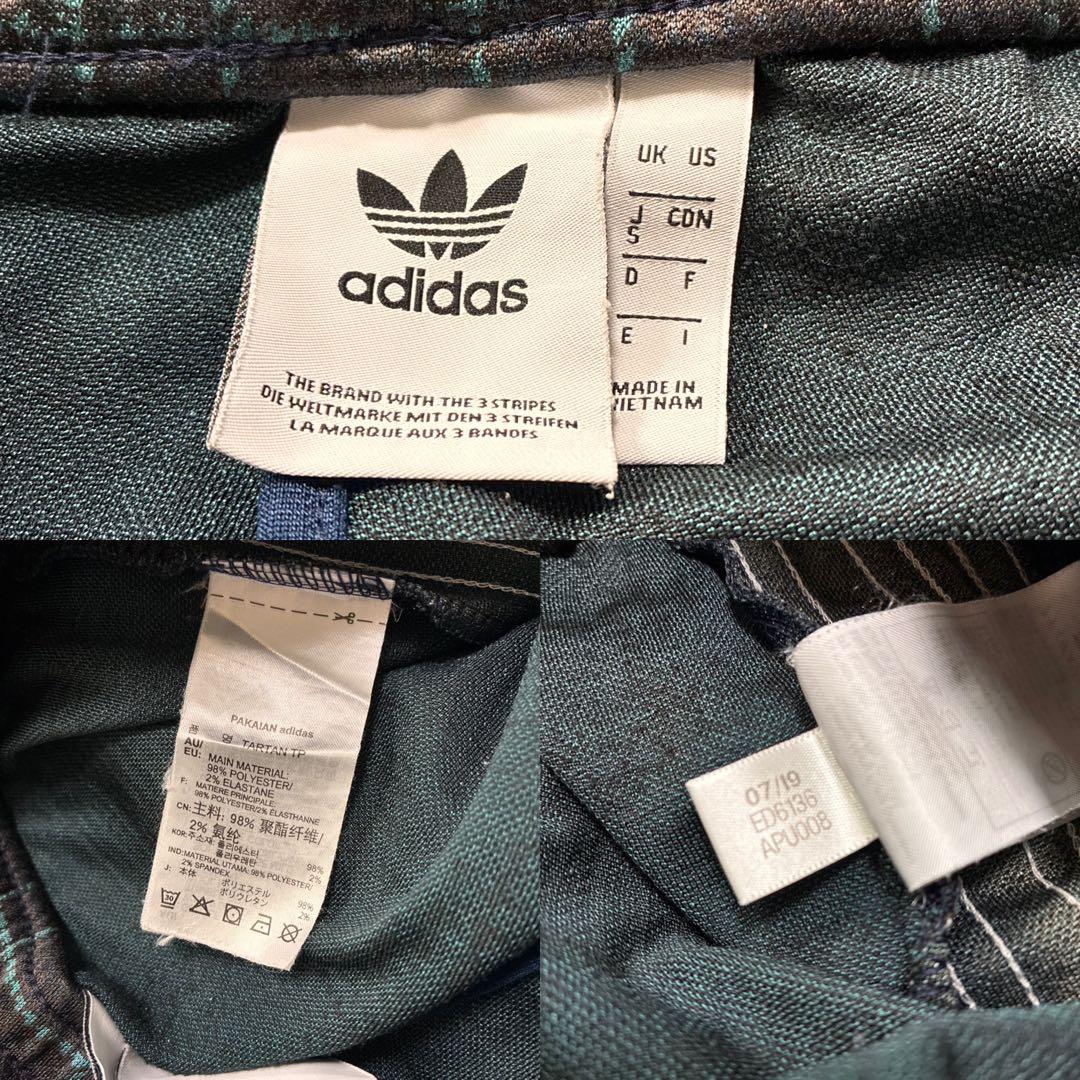 adidas Originalsアディダス タータンチェック　セットアップ