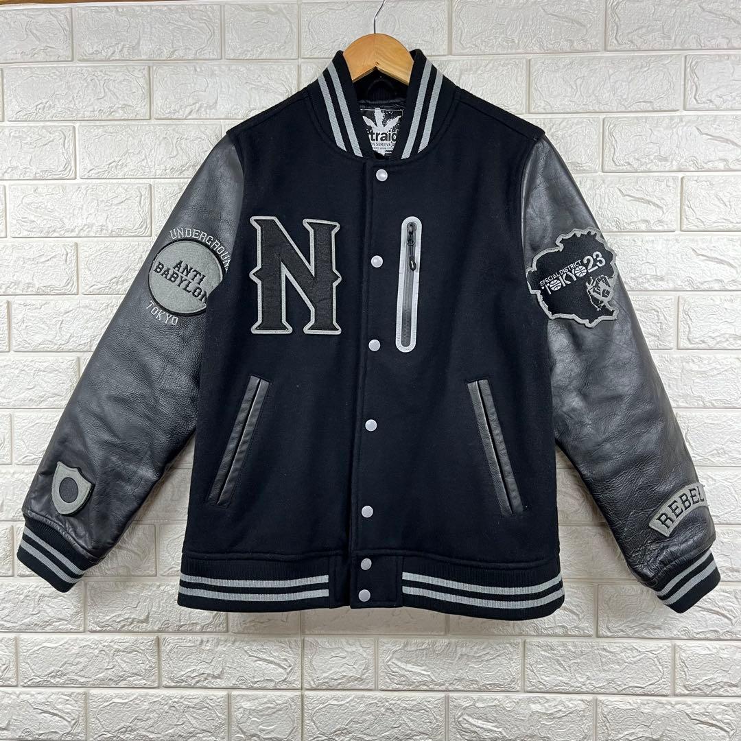 当時物 nitraid ナイトレイド スタジャン M山本KID着用 ニトロ - メルカリ