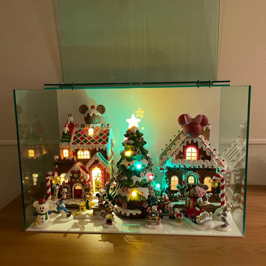 【新品 展示品 限定】ディズニー 　クリスマス　ヴィレッジ　13ピース