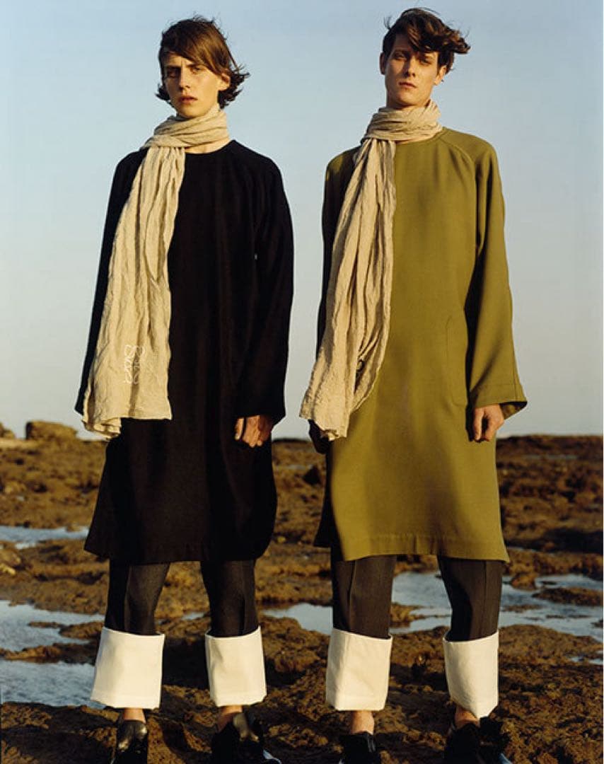 状態◎ LOEWE フィッシャーマンデニム 44 ネイビー 濃紺