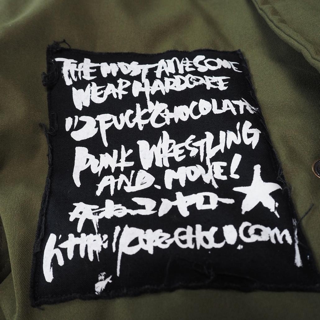 美品 HARDCORE CHOCOLATE M-51 HARDCCモッズコート