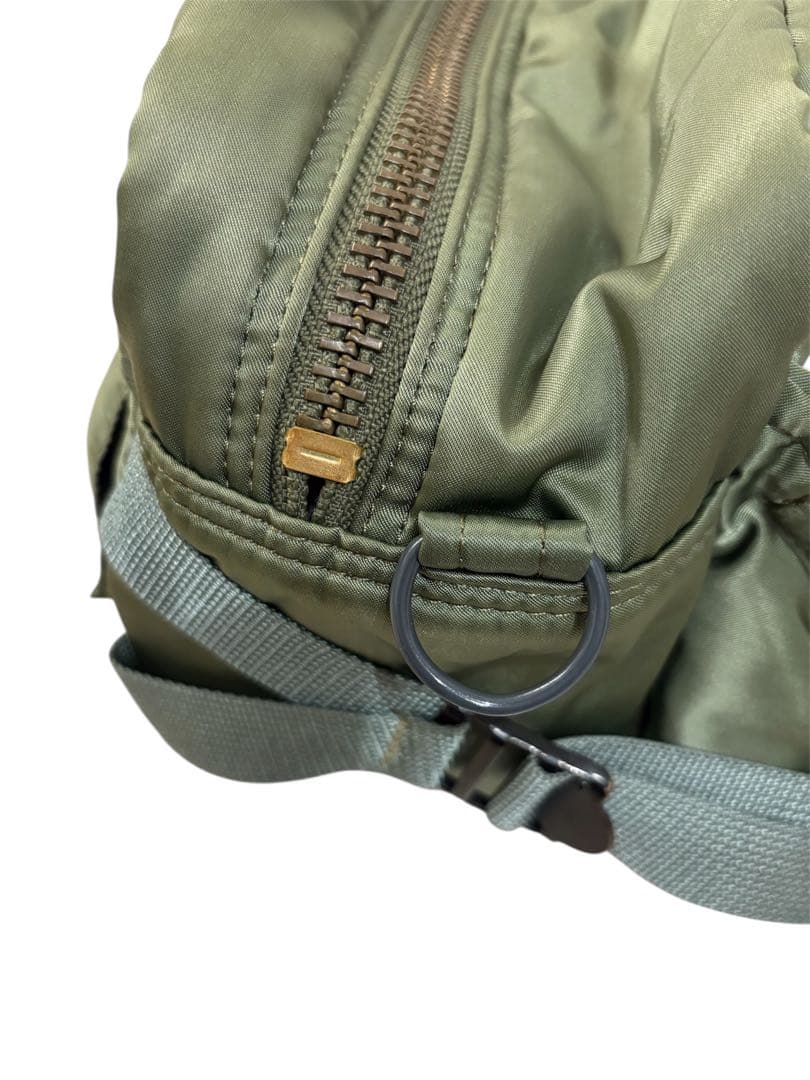 希少　PORTER TANKER ショルダー ウエスト バッグ セージグリーン