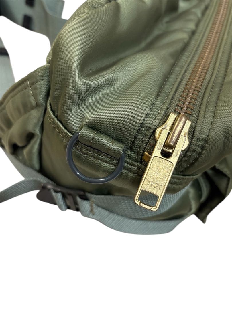 希少　PORTER TANKER ショルダー ウエスト バッグ セージグリーン