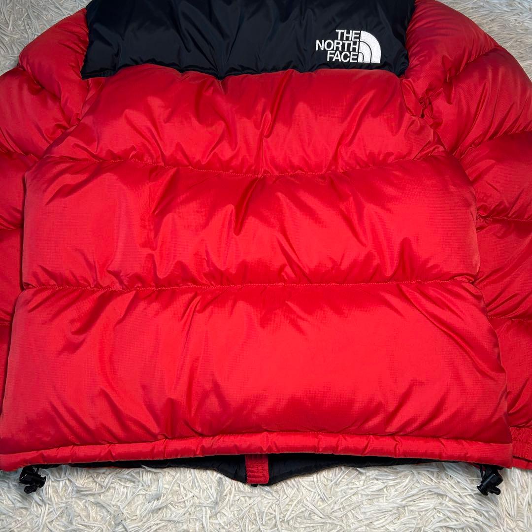 THE NORTH FACE NUPTSE JACKET RED M ダウン
