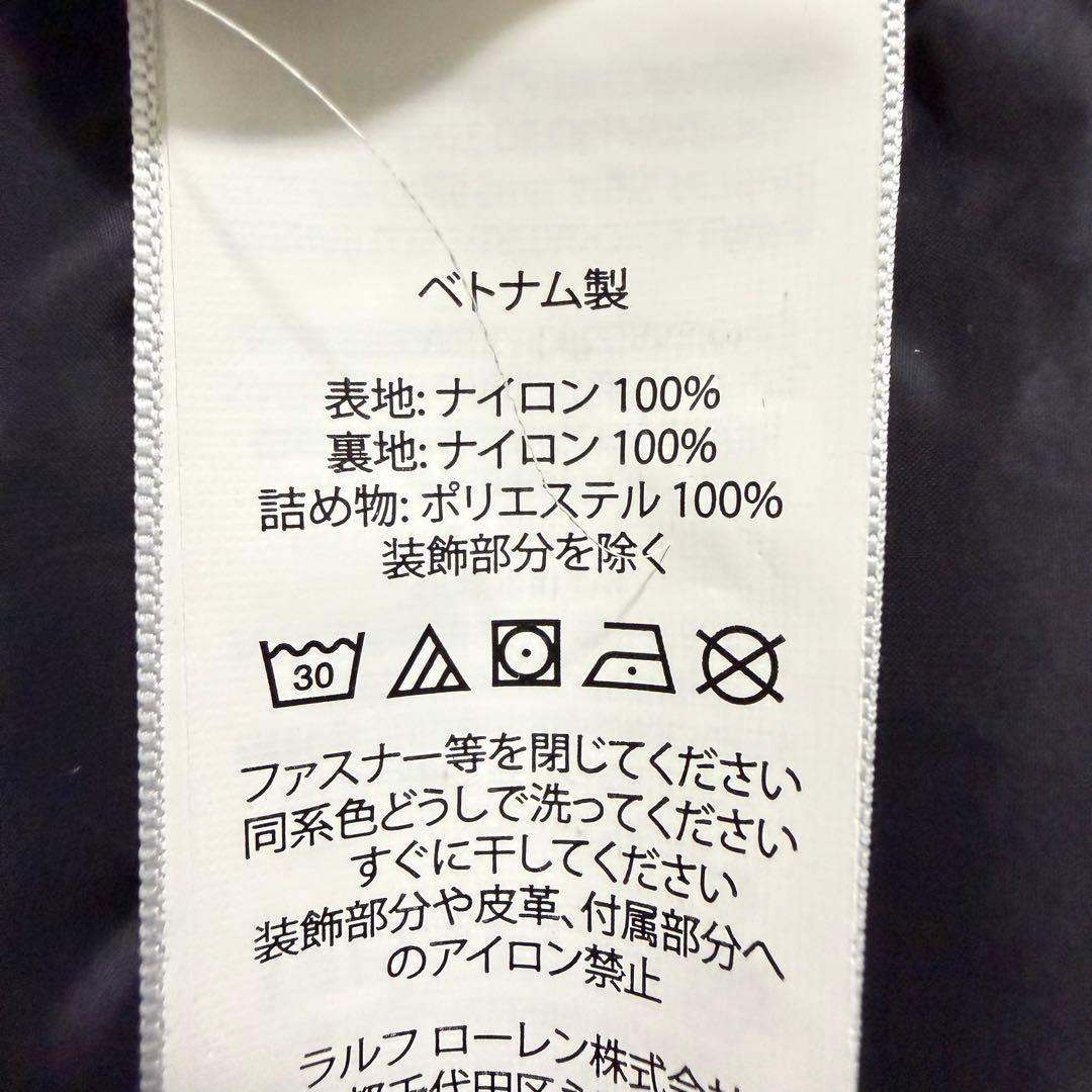 ポロラルフローレン 中綿ダウンジャケット ポニー アウター 近年 ブラック M