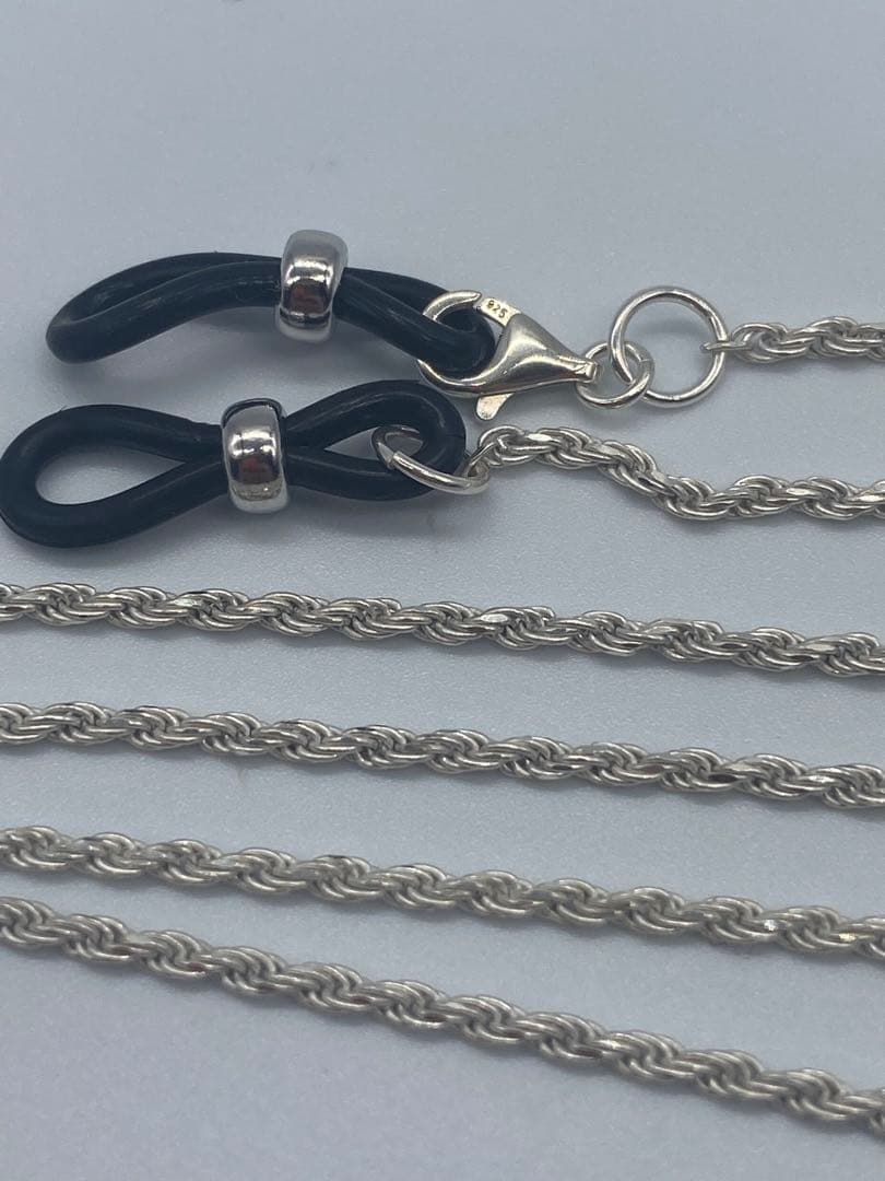 メガネ 眼鏡 サングラス チェーン ネックレス silver シルバー 925