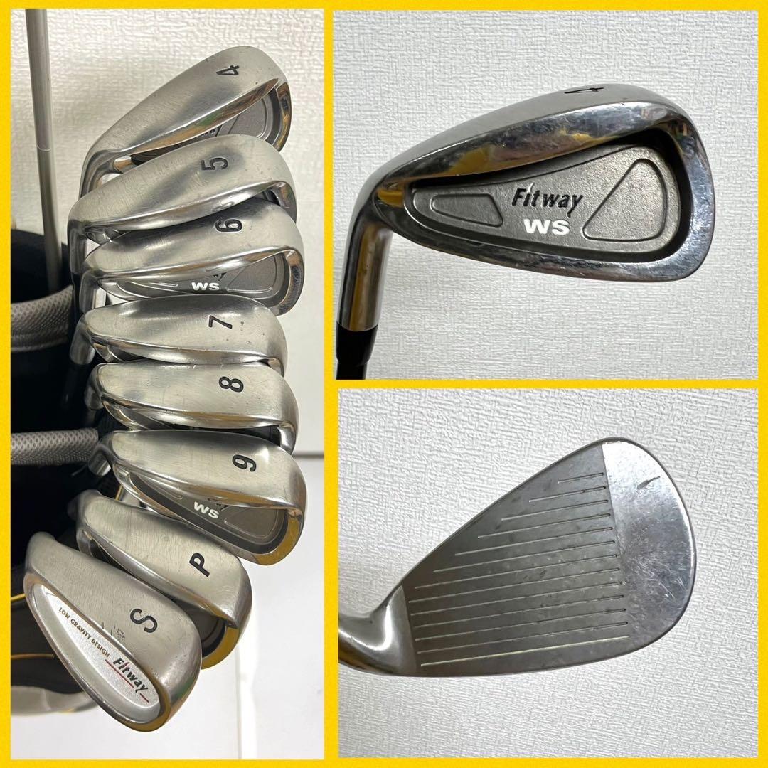 レフティ！早い者勝ち❗️人気のNIKE × Fitway ゴルフクラブセット ⛳️