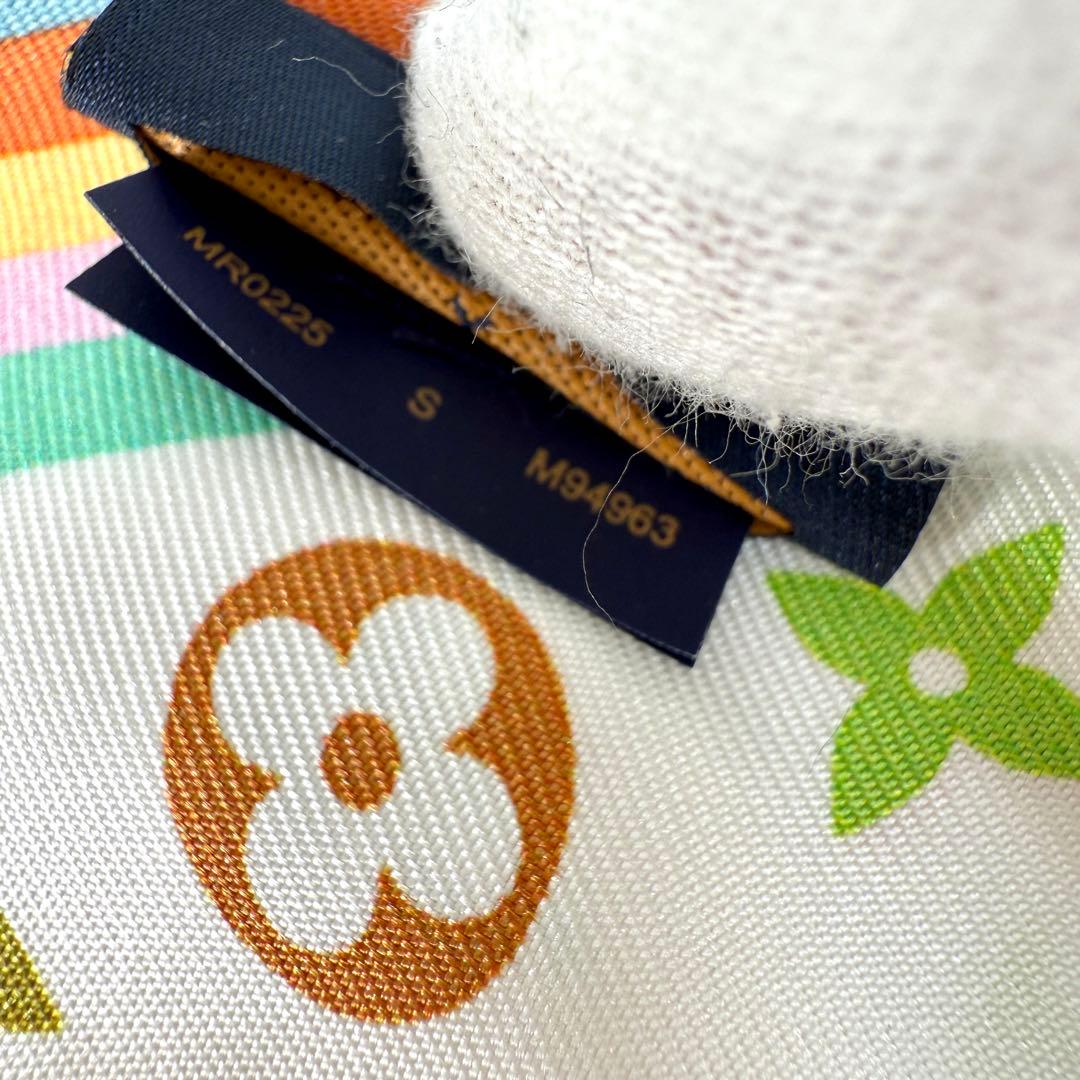 美品 ルイヴィトン 村上隆 バンドーBB マルチカラー モノグラム lv tm