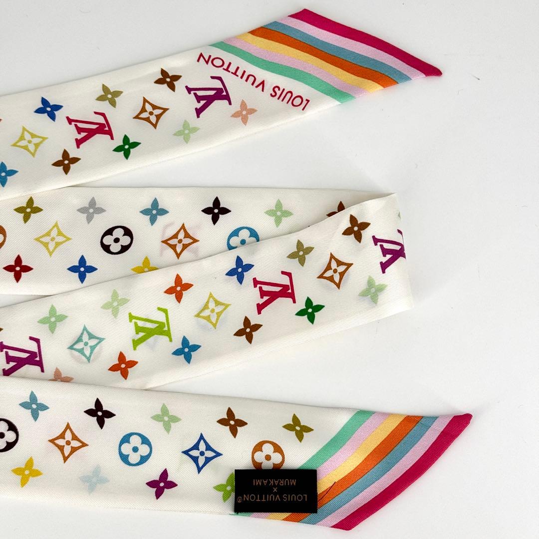 美品 ルイヴィトン 村上隆 バンドーBB マルチカラー モノグラム lv tm